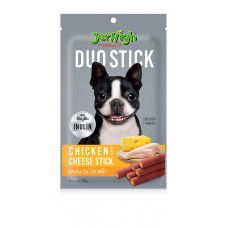 Jerhigh Dog Treats Duo Stick Chicken With Cheese 50 Gm